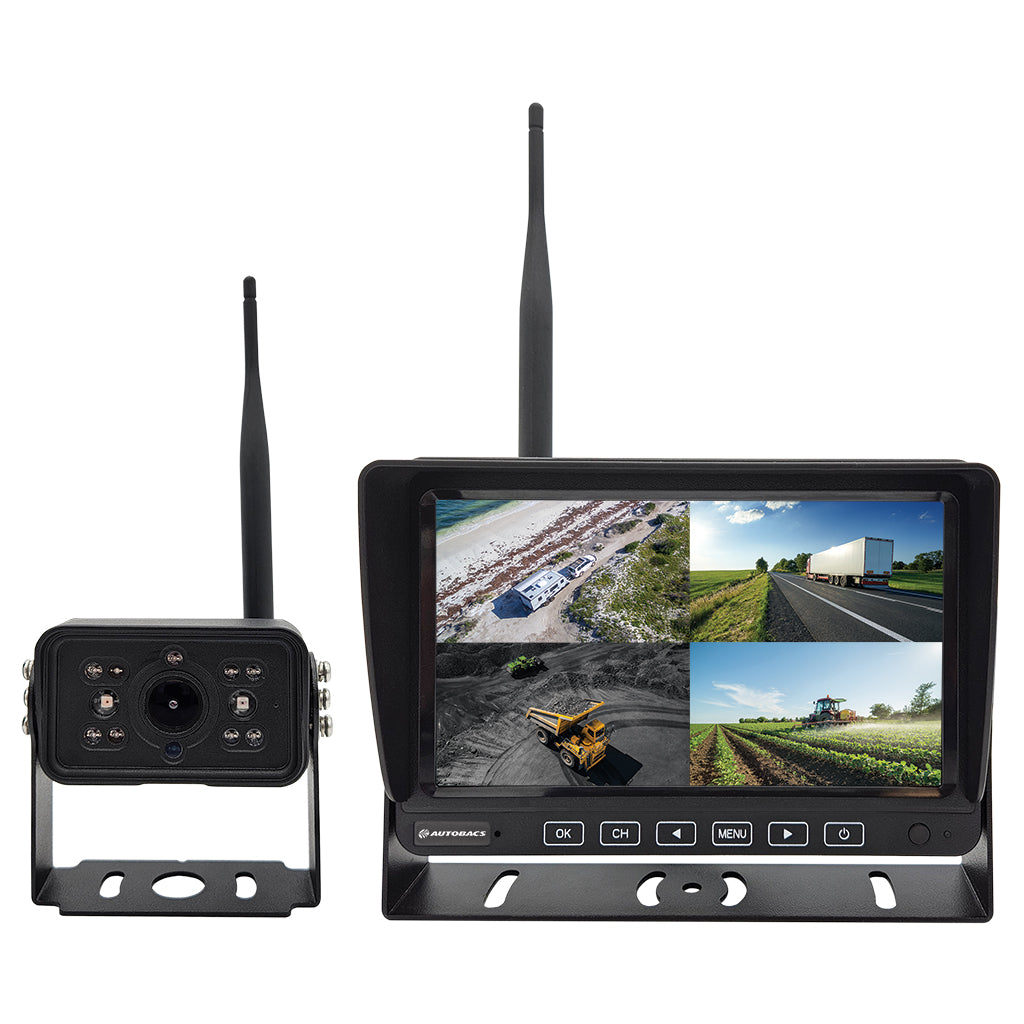 AUTOBACS 7 INCH HIGH RES WIRELESS SYSTEM