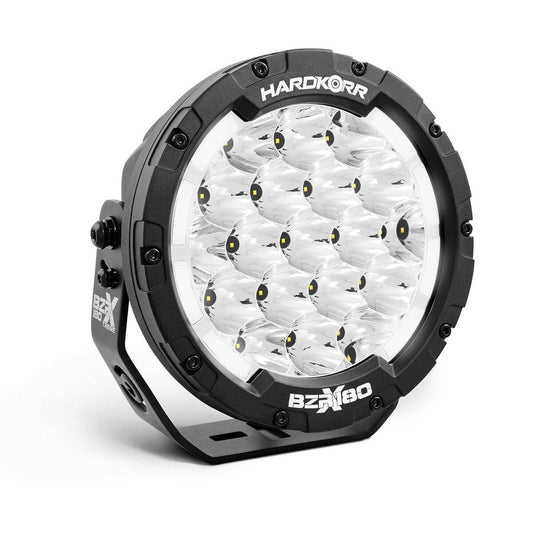 Hard Korr BZRX Series 7'' Round Driving Light - Single