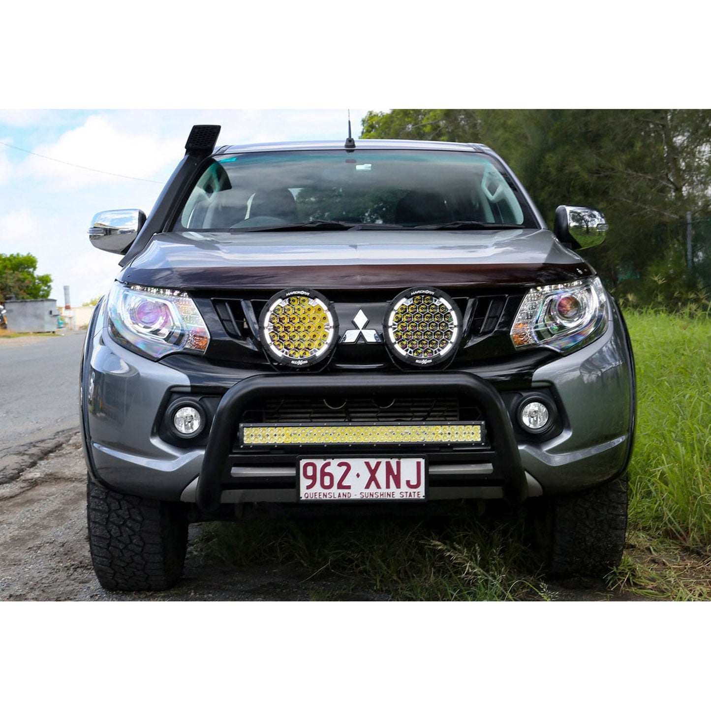 Hard Korr BZR-X Series 9″ LED Driving Lights (Pair W/Harness)