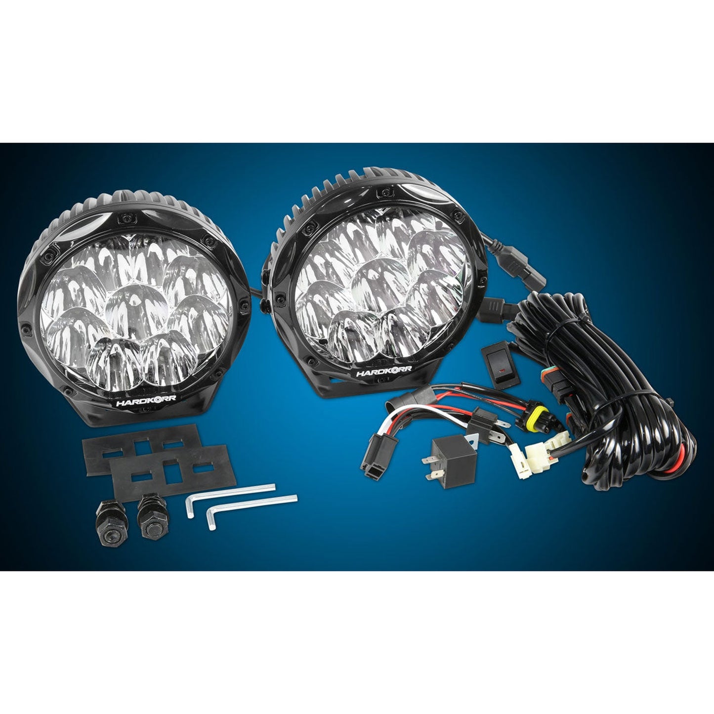Hard Korr Lifestyle 7 LED (PAIR) Driving Lights"