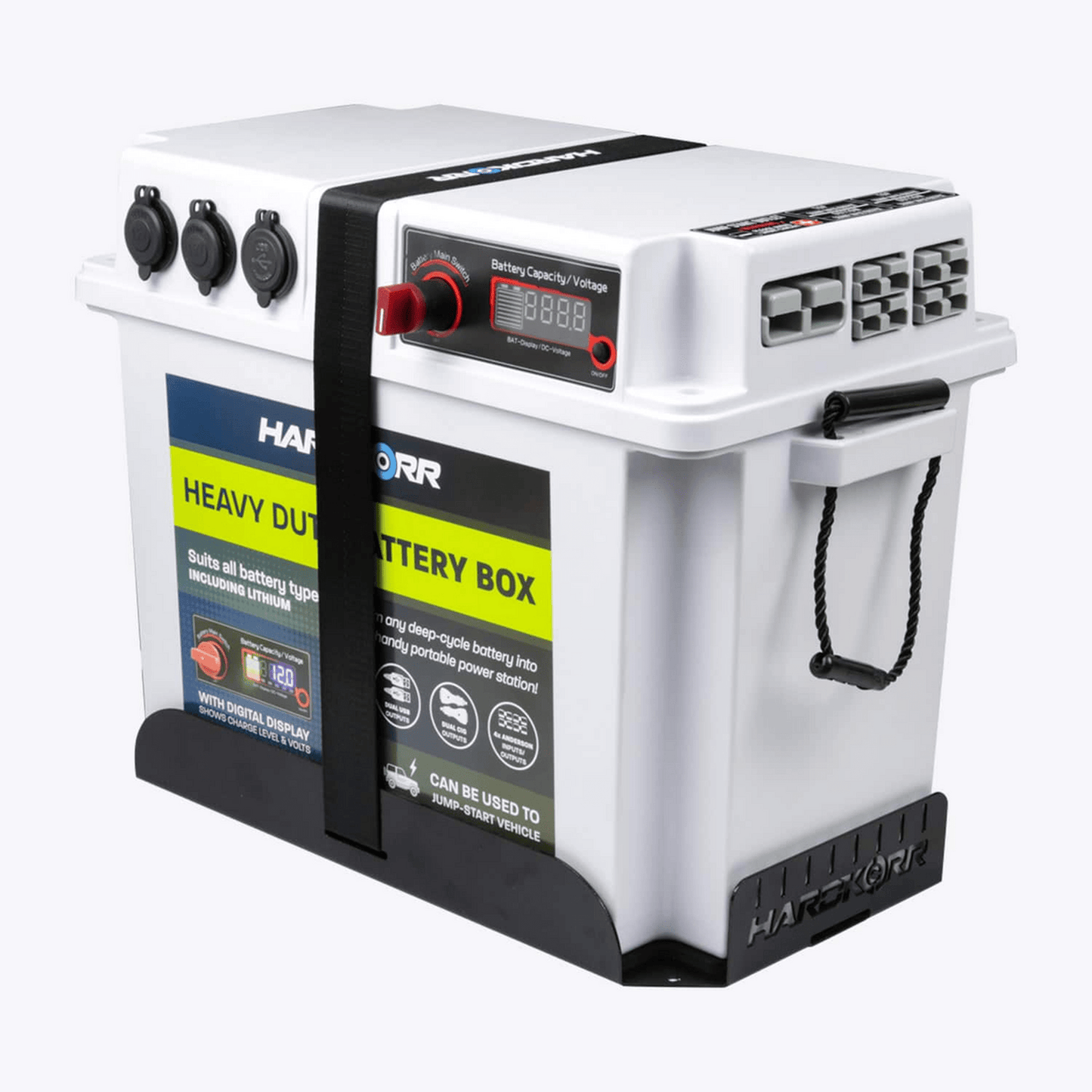 HardKorr Mounting Tray and Straps (for Battery Box)