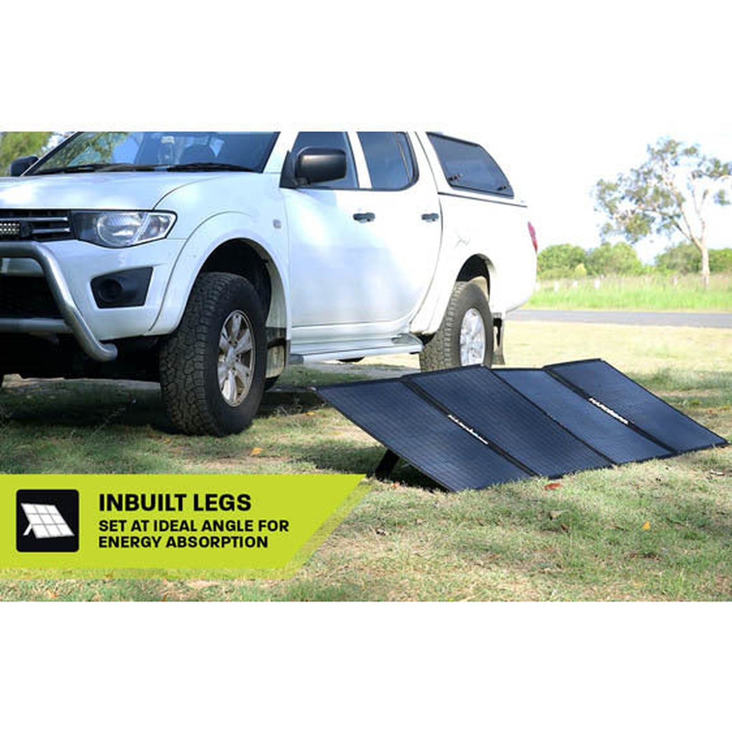 Hard Korr 200W Heavy Duty Portable Solar Panels with Crocskin Cell Armour