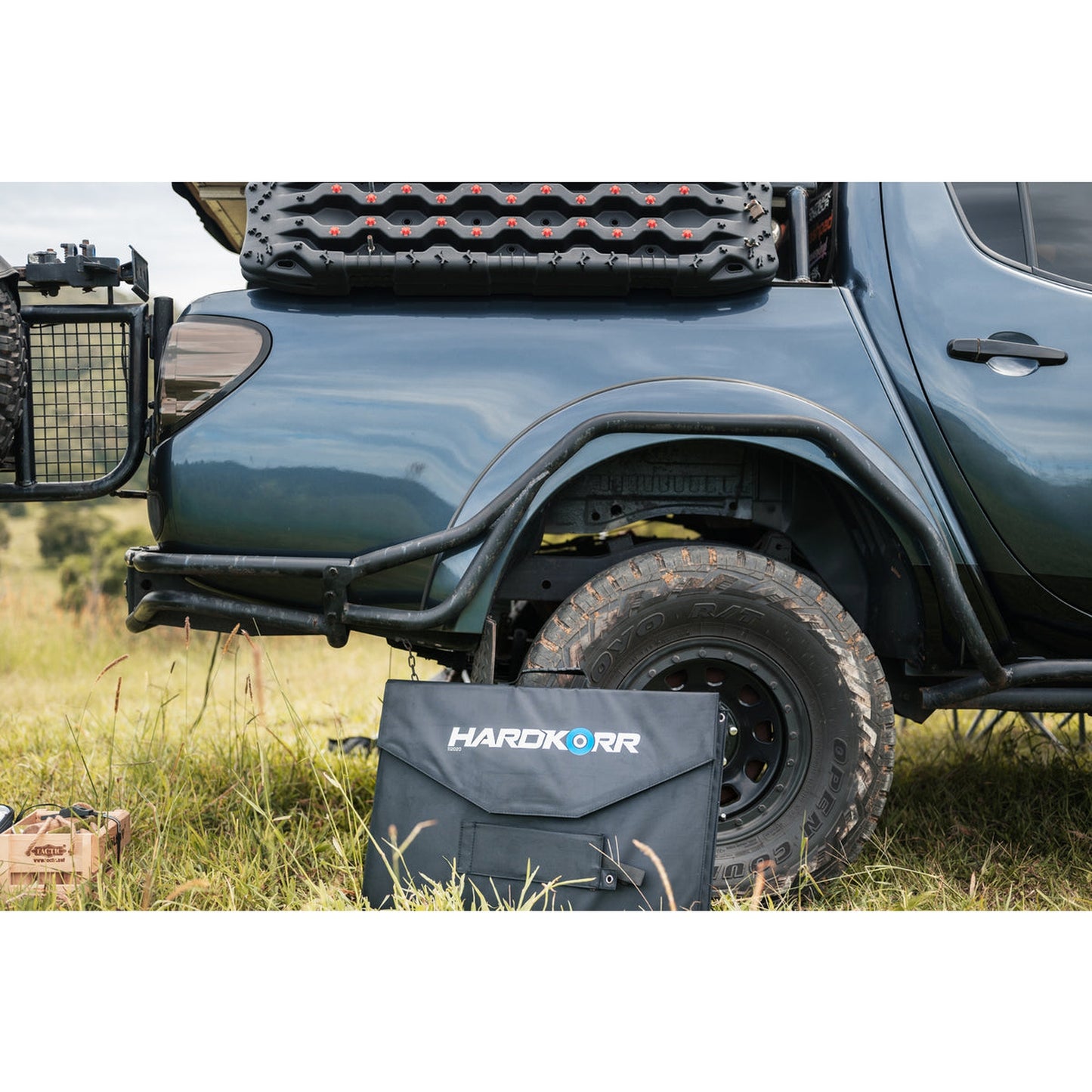 Hard Korr 200W Heavy Duty Portable Solar Panels with Crocskin Cell Armour
