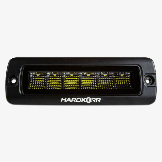 Hard Korr 30W Flush Mount LED Work Light Hyper Flood - 1 Lux @ 76M