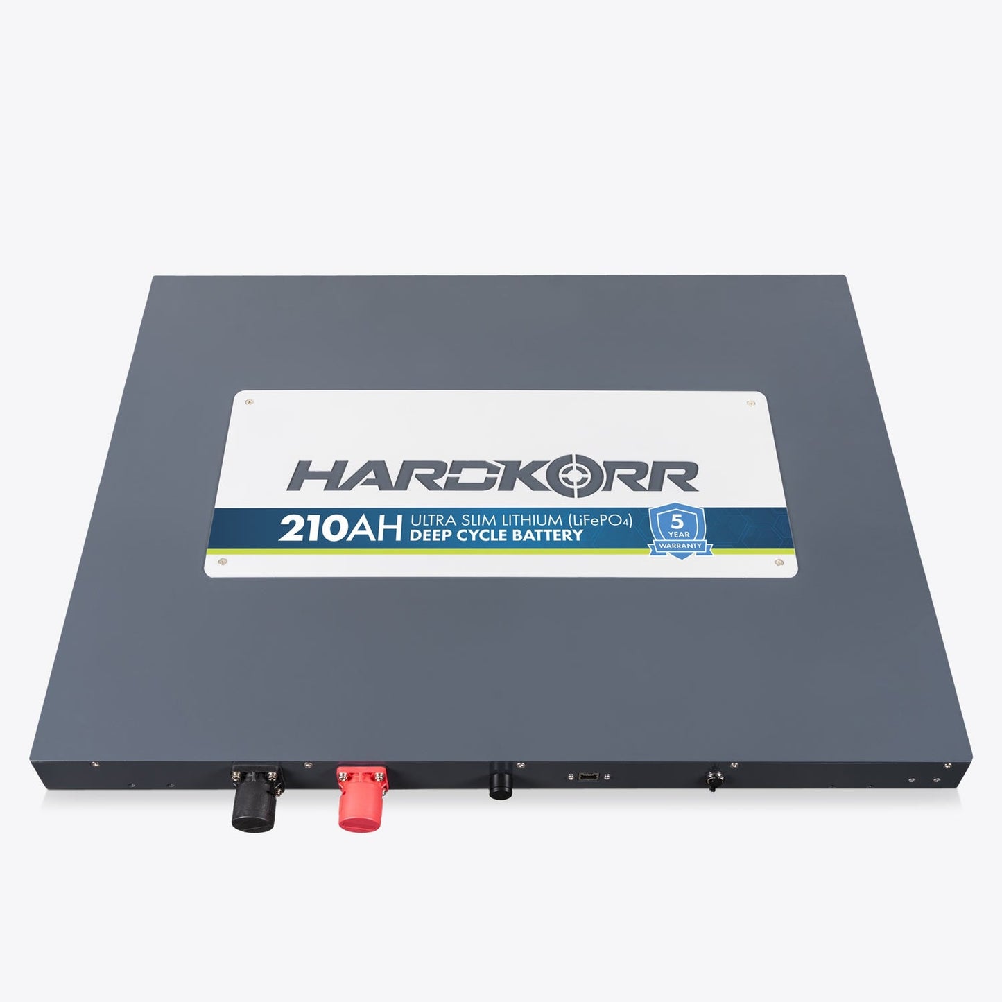 Hard Korr 210Ah Lithium (LiFePO4) Slimline Deep Cycle Battery W/ Bluetooth
