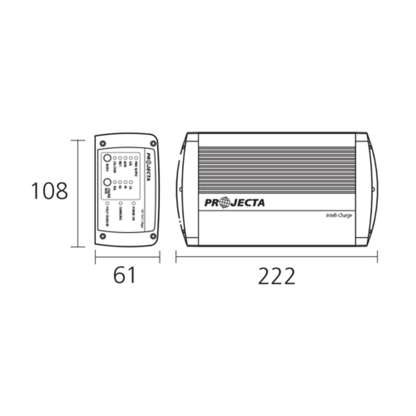 12V AUTOMATIC 15A 7 STAGE BATTERY CHARGER IC1500