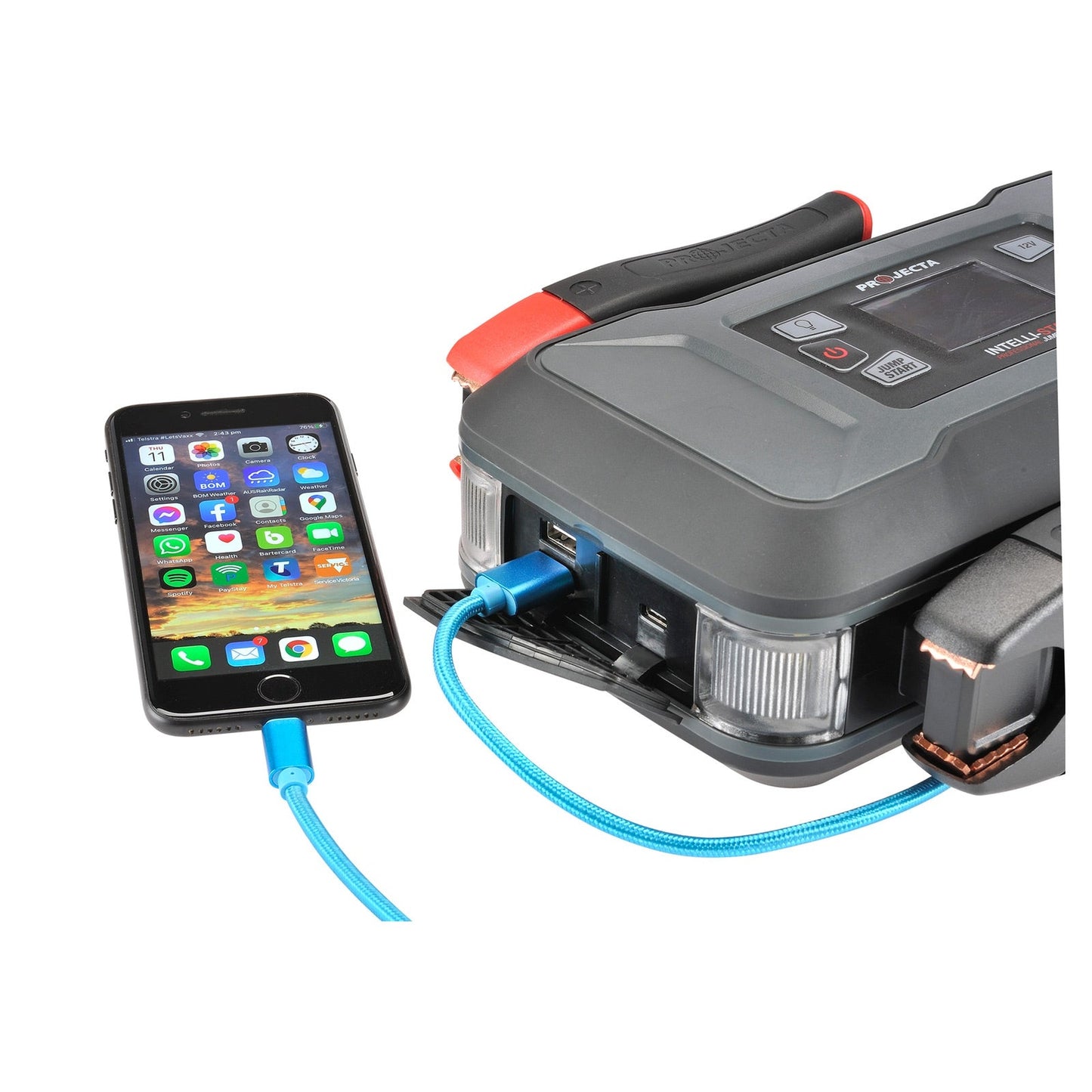 IS2000 - 12/24V 2000A Intelli-Start Professional Lithium Jump Starter and Power Bank