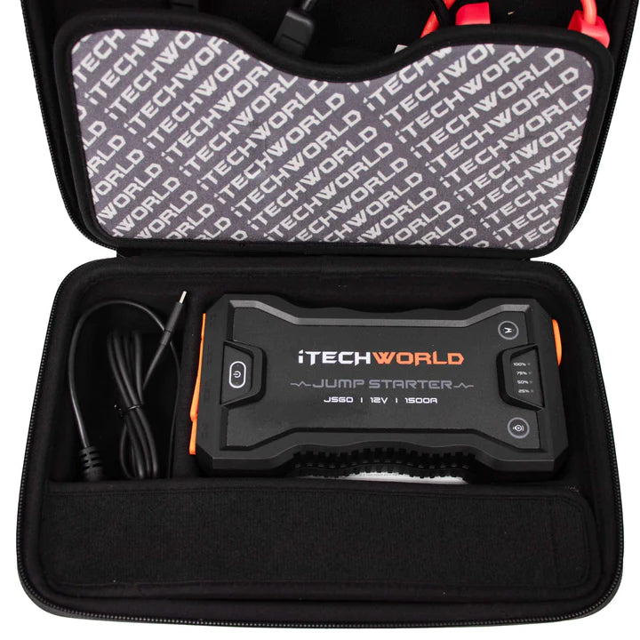 JS60 Lithium Jump Starter and Backup Power Bank with Heavy-Duty Case
