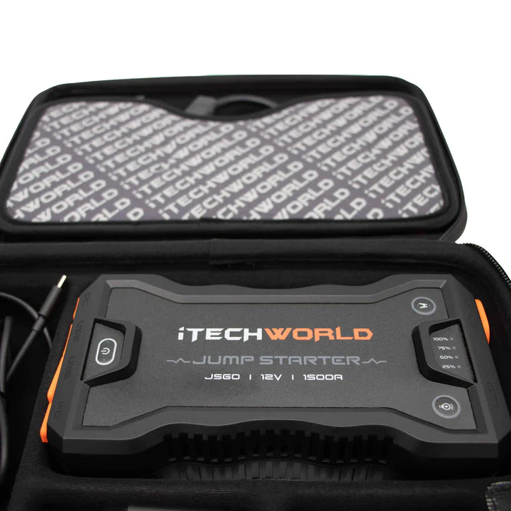 JS60 Lithium Jump Starter and Backup Power Bank with Heavy-Duty Case