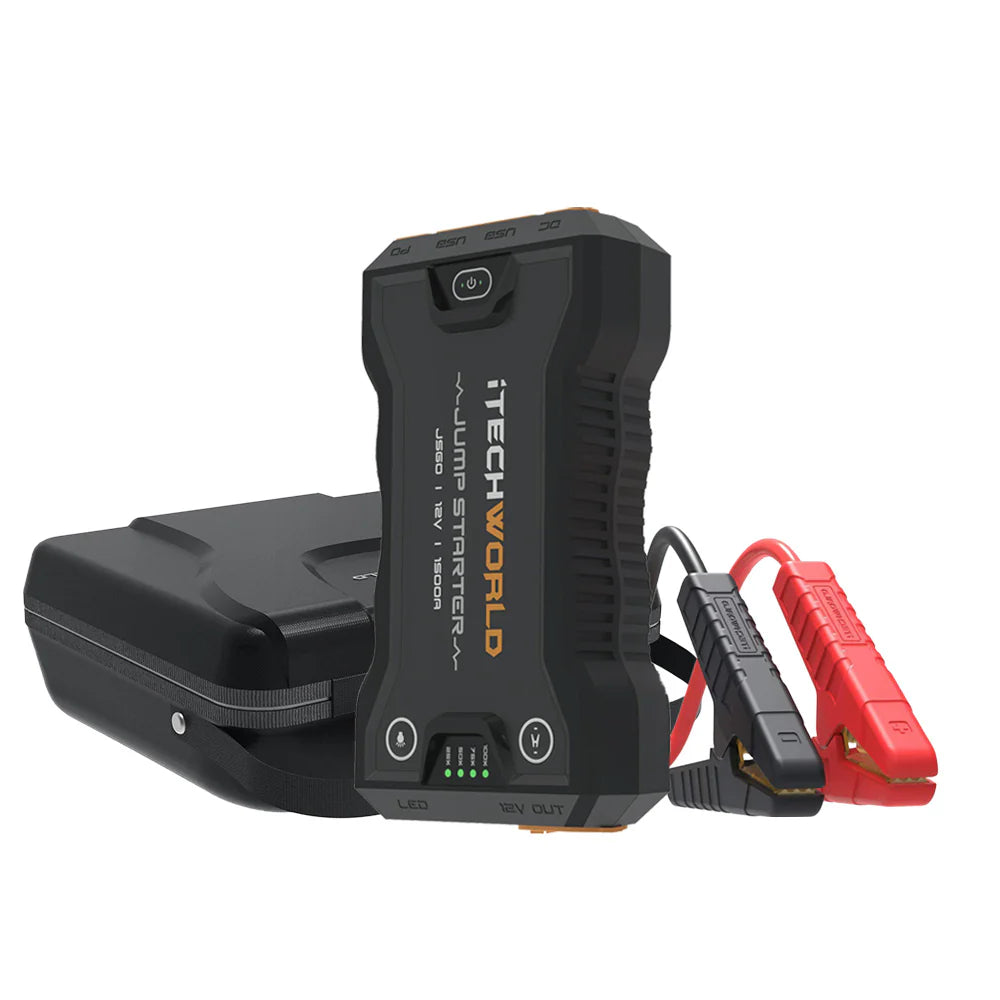 JS60 Lithium Jump Starter and Backup Power Bank with Heavy-Duty Case