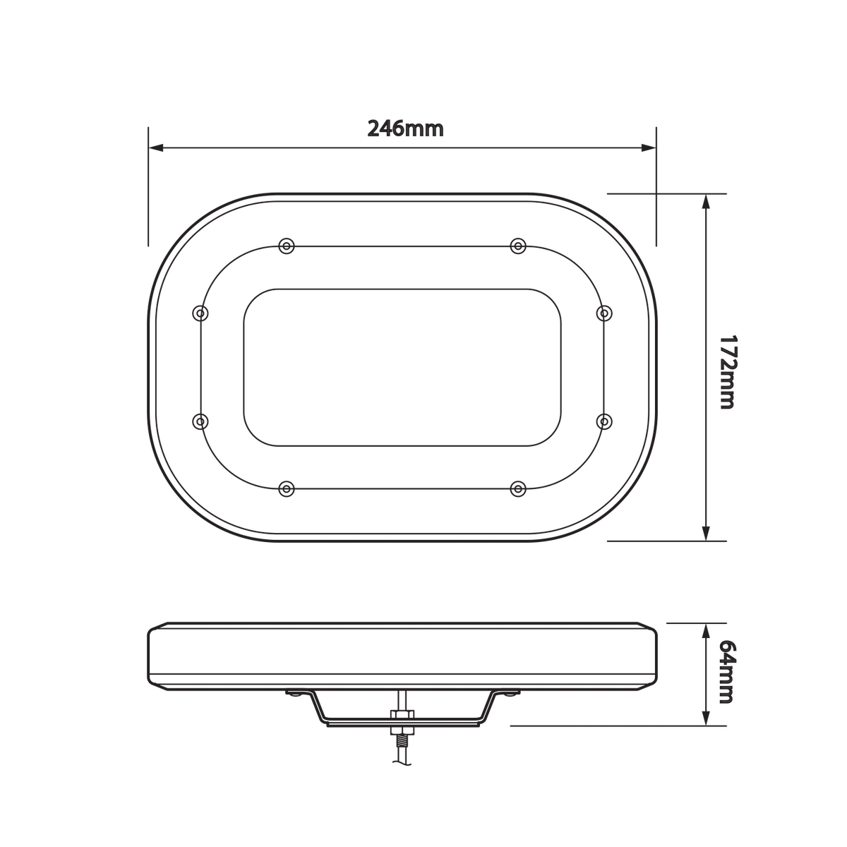 Emergency Bar LB246ACM