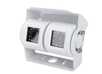 Mongoose MC103W White Dual 1080P AHD Heavy-Duty Camera with Audio