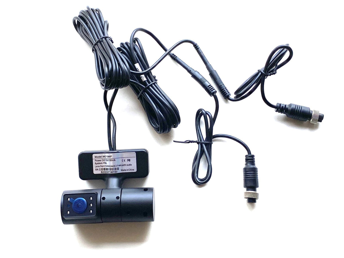 Mongoose MC10MIF 1080P AHD Dual Cabin and Front-View Camera – PAL