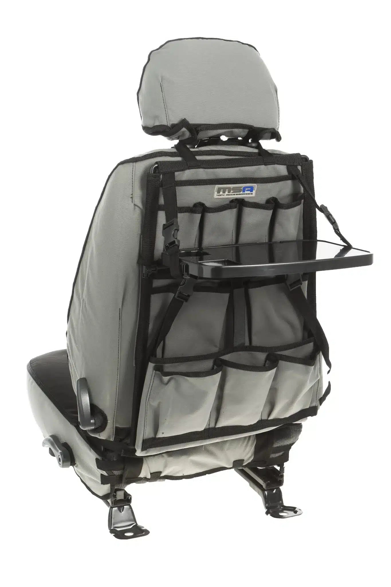 MSA 4x4 Seat Organiser with Drop Down Table (Each) - ORGDDT
