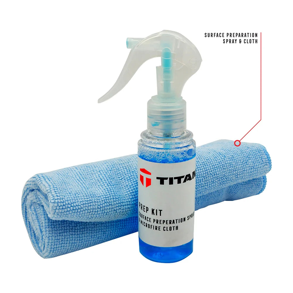 Titan Prep Kit Spray & Cloth - PREP KIT