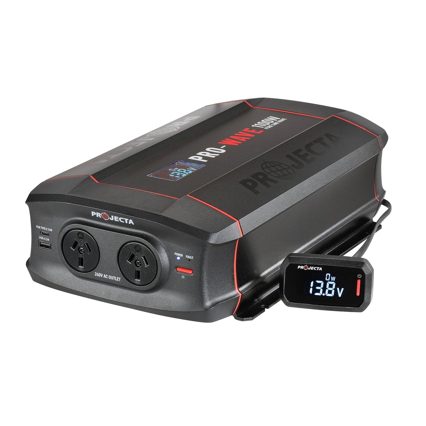 PROJECTA PW1100 - 1100W 12V PURE SINE WAVE INVERTER