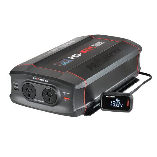 PROJECTA PW1600 - 1600W 12V PURE SINE WAVE INVERTER