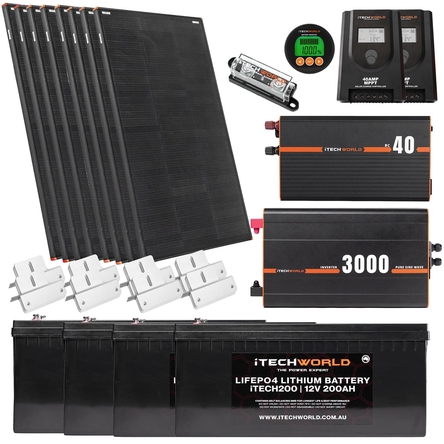 10.24 KWH Off Grid System