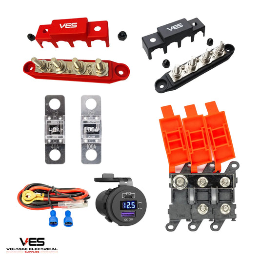 VES Pro Installer Power Bundle – Complete 12V/24V Kit