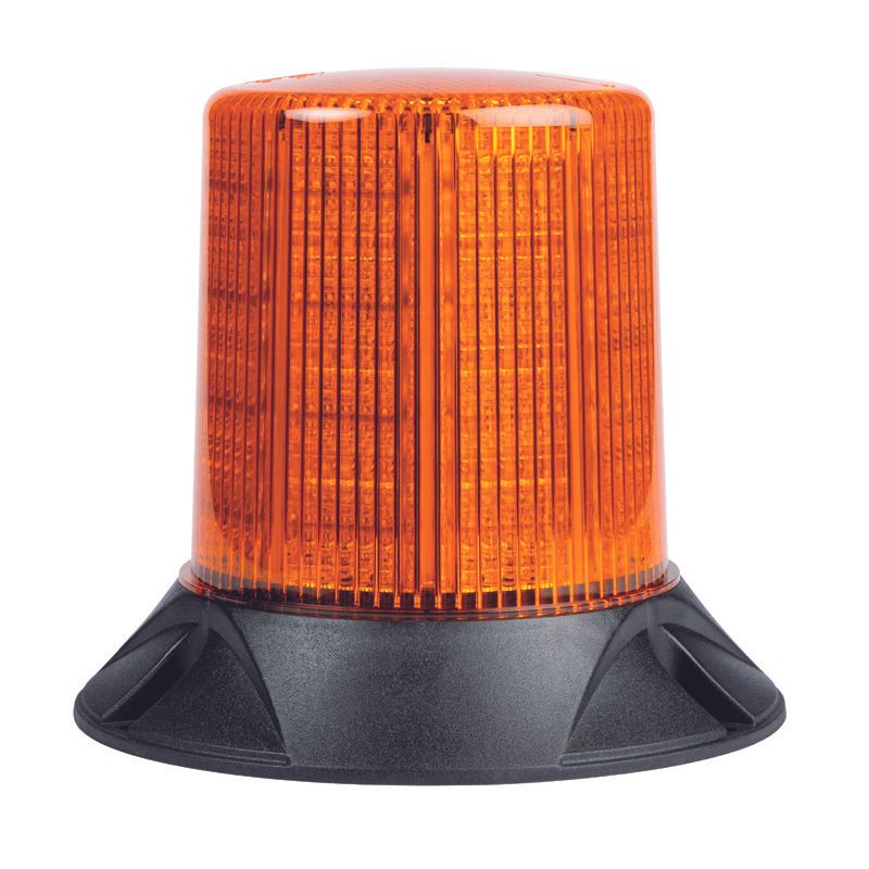 Roadvision LED Beacon Revolver 10-30V Amber Fixed Mount 28W 5 Functions SAE Class 1