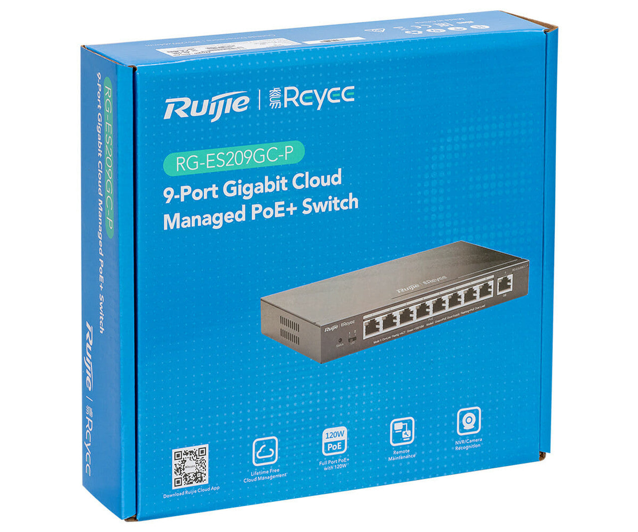 Ruijie Reyee RG-ES209GC-P 9-Port Managed PoE+ Switch