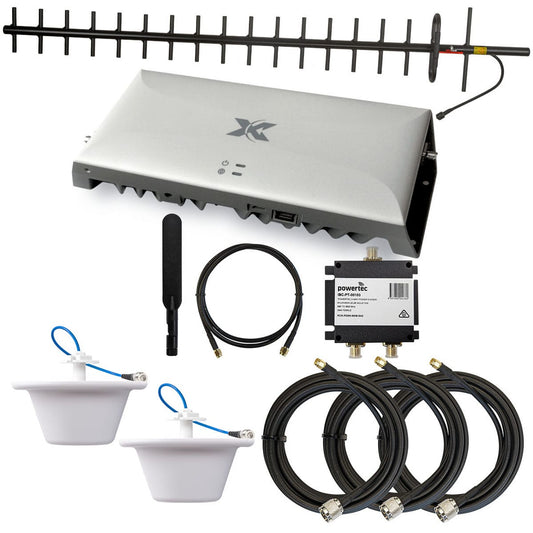 CEL-FI GO G41 Building Signal Booster Kit – Dome Pack with Yagi Antenna
