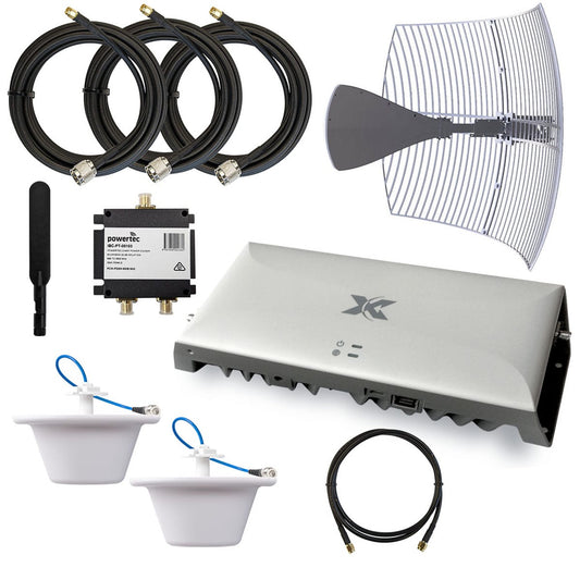CEL-FI GO G41 Dome Pack inc. Wideband Grid + 2 Indoor Dome Antennas