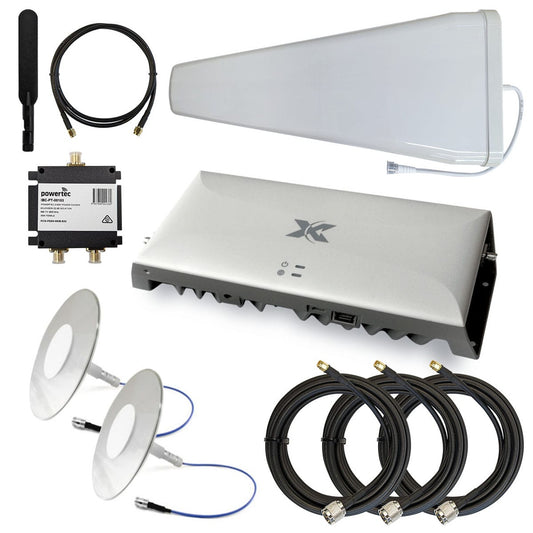 CEL-FI GO G41 Clear Pack with LPDA & Dual Antennas – Telstra, Optus & Vodafone