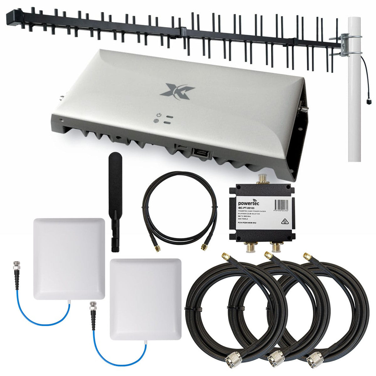 CEL-FI GO G41 Mobile Signal Repeater Kit – Wall Panel Pack + LPDA Antenna