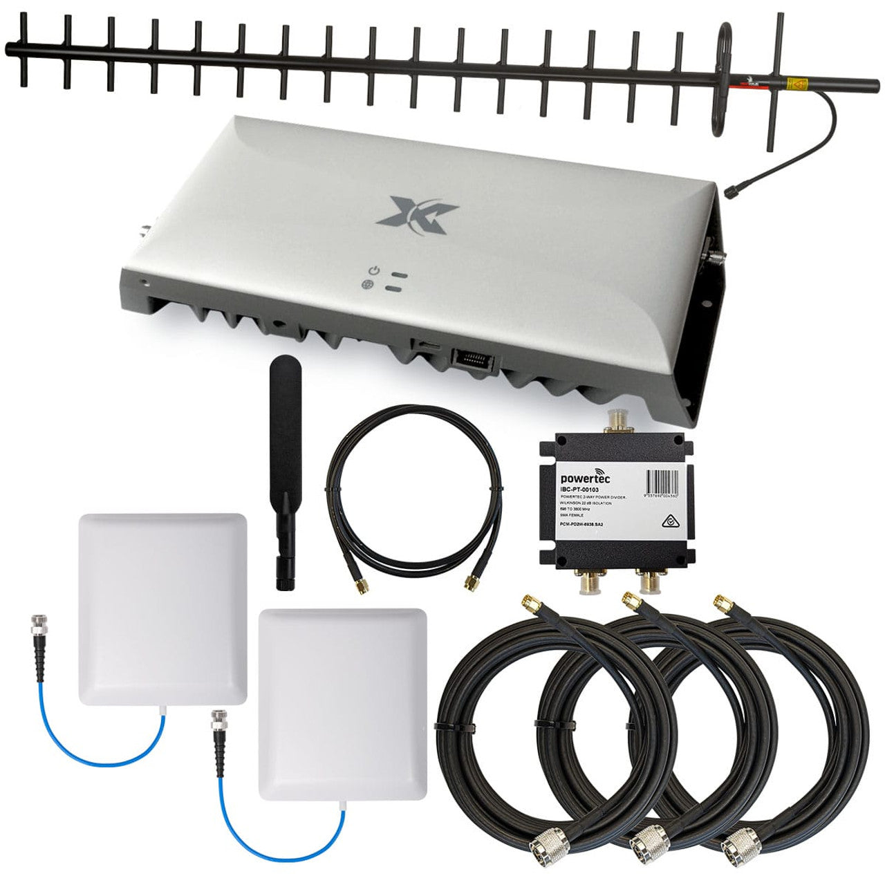 CEL-FI GO G41 Mobile Signal Booster Kit – Wall Panel + Yagi Antenna