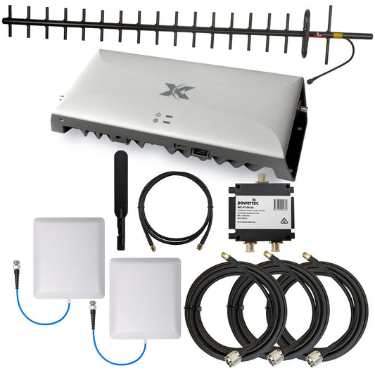 CEL-FI GO G41 Mobile Signal Booster Kit – Wall Panel + Yagi Antenna