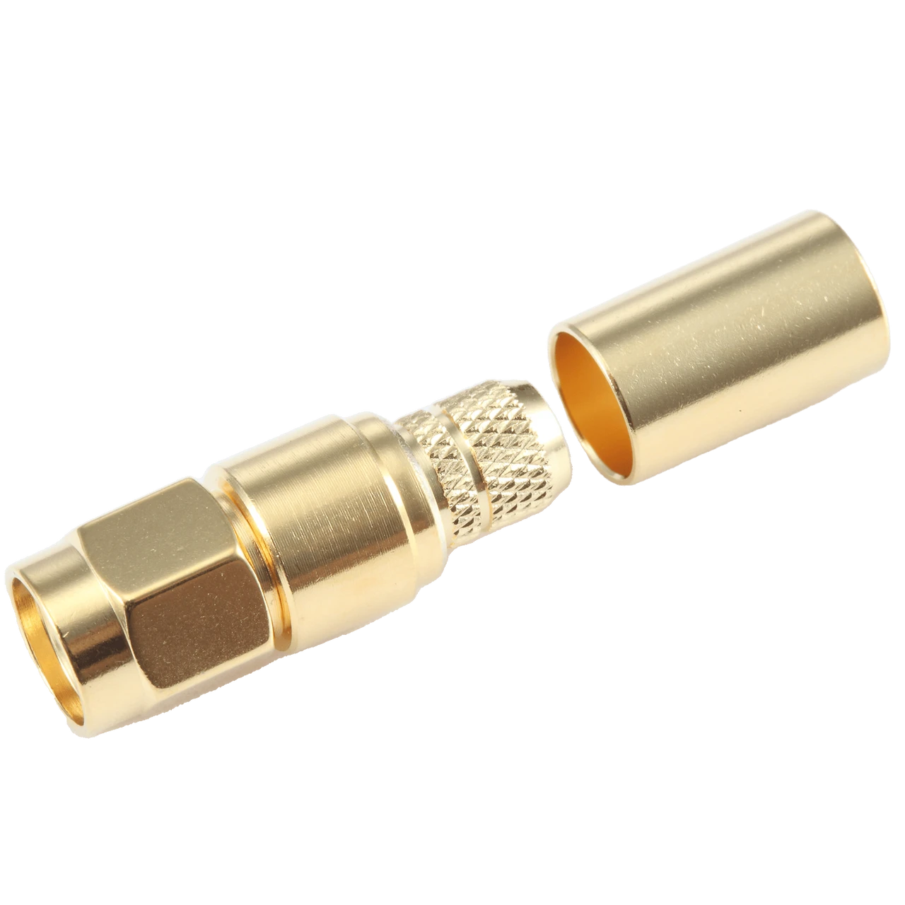 Powertec SMA Male Connector for L-240 Coaxial Cable