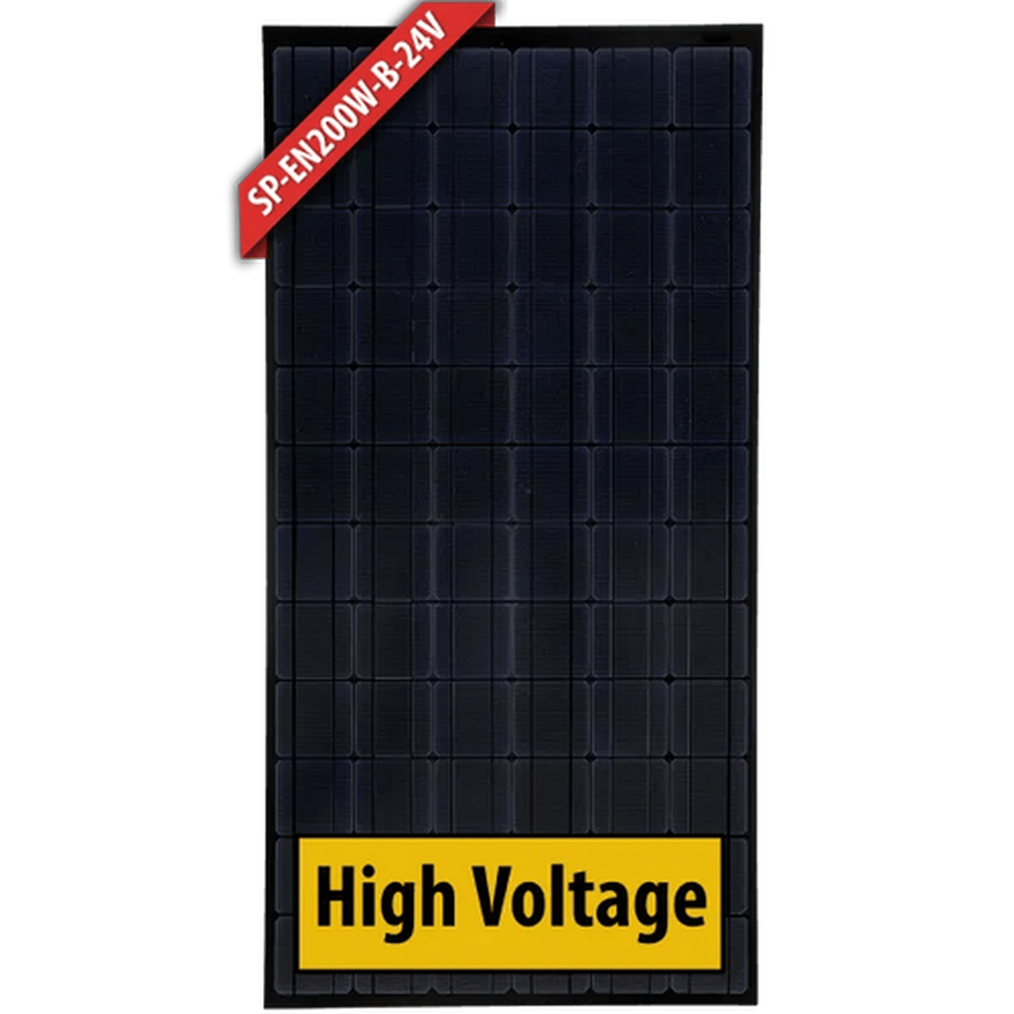 Enerdrive 200W Mono Crystalline Fixed Solar Panel for Caravan & 4WD