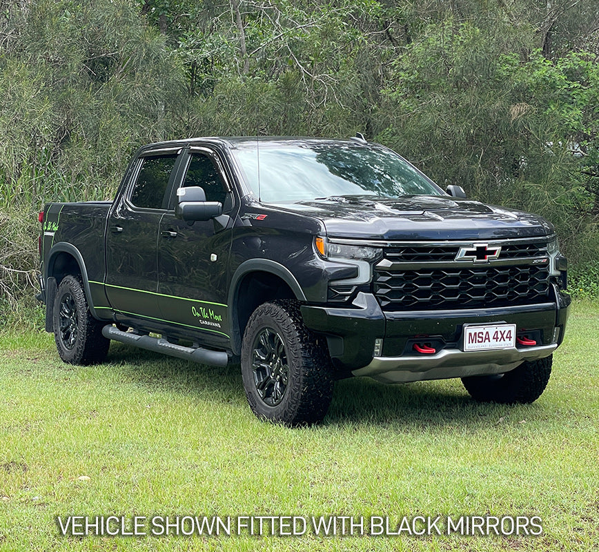 MSA 4x4 Silverado 1500 MSA POWER FOLD™ Towing Mirrors (2020+) - CHROME