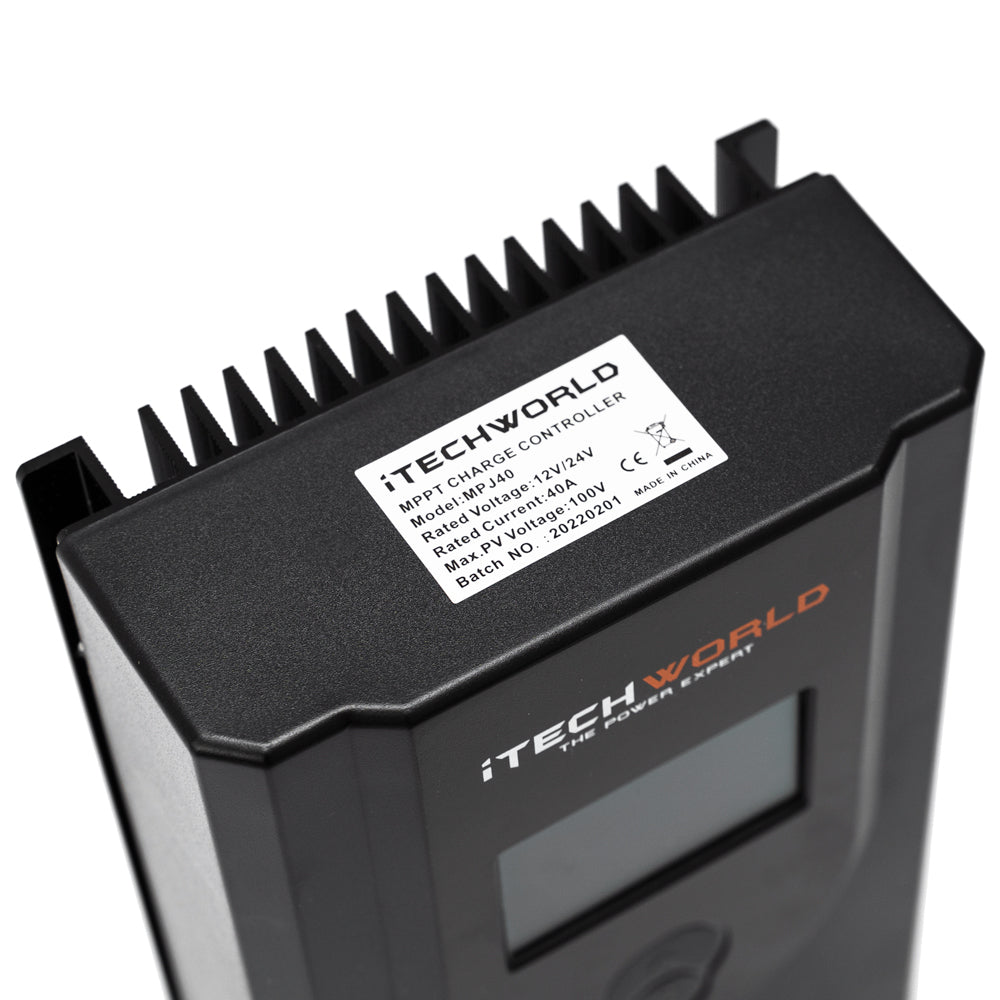 Itechworld 40A 12/24V MPPT Solar Charge Controller
