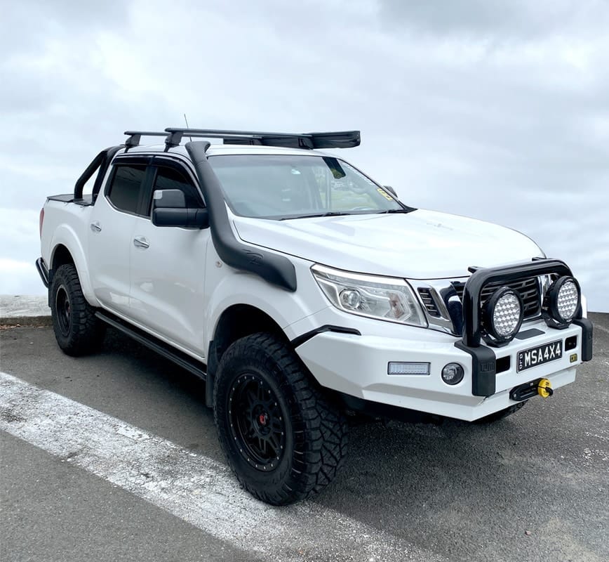 MSA 4x4 Navara NP300 Towing Mirrors (2015-11/2020) - BLACK
