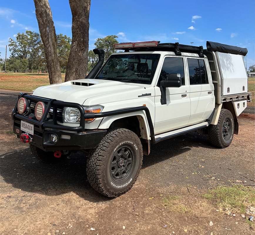 MSA 4x4 Landcruiser 70-79 Series MSA POWER FOLD™ Towing Mirrors