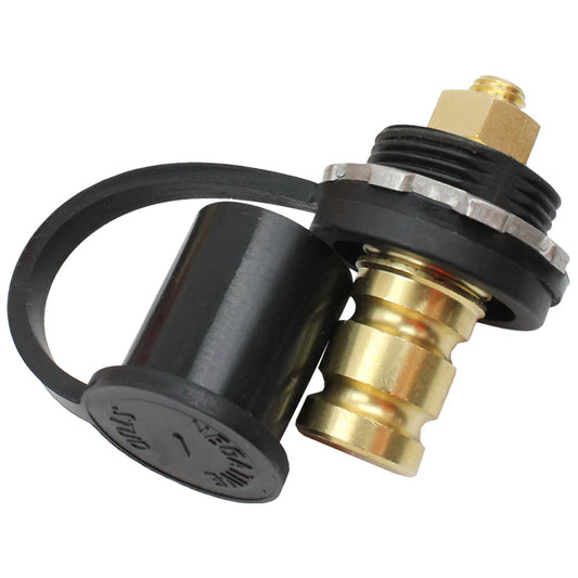 Black Remote Battery Jumper Terminals M10 - 300amp Rated @ 12V