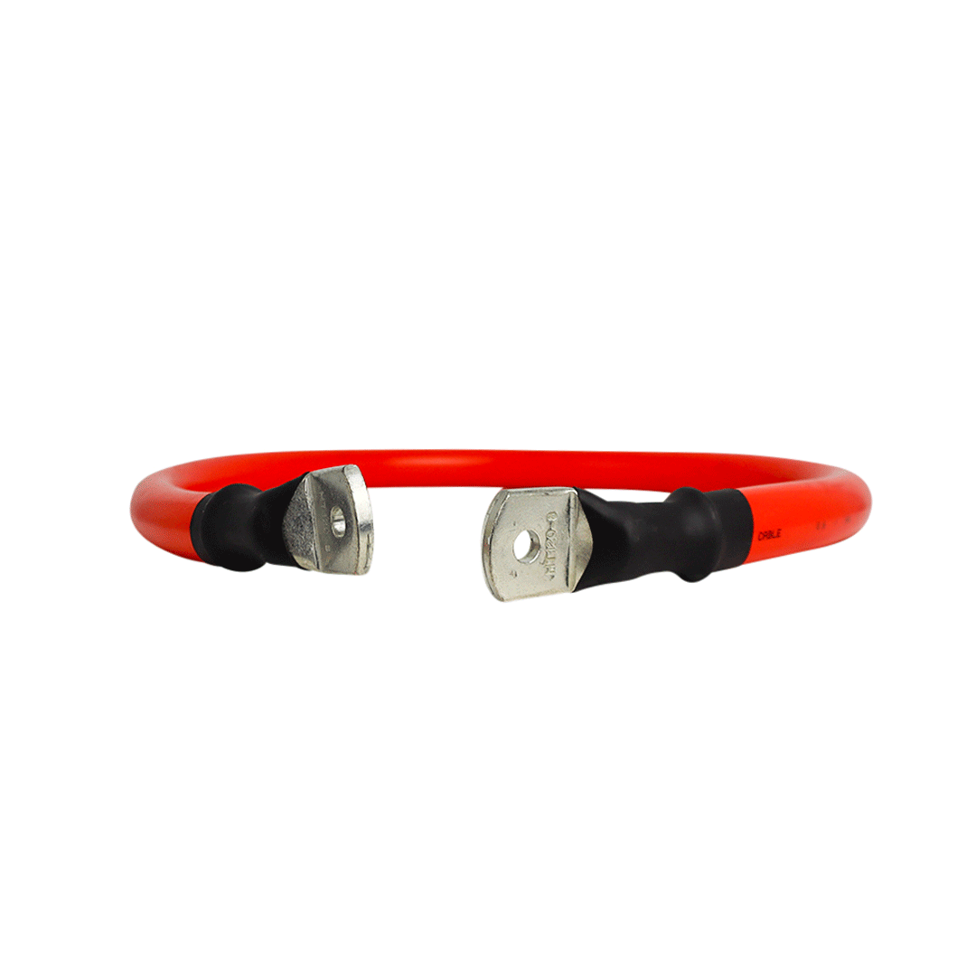 VES 800mm High-Current Battery Lead – 95mm² Black Copper Cable