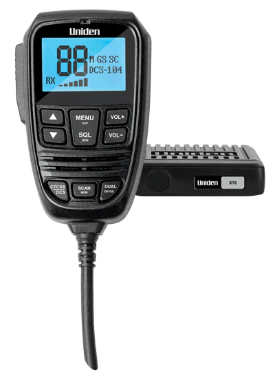 Uniden X76 Essential & UH610 Max Handheld UHF Pack