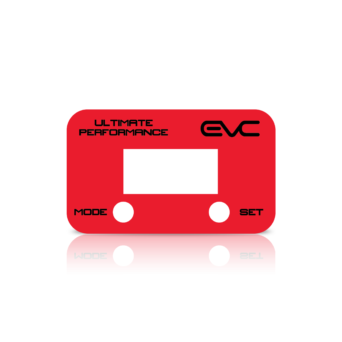 EVC Faceplate: Red
