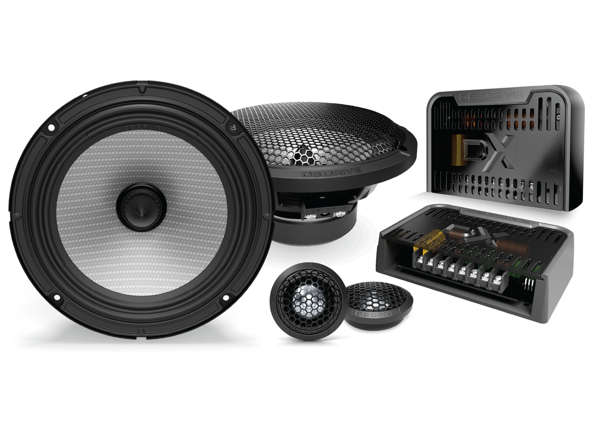 Mongoose DB Drive DX-S65C 6.5-Inch 2-Way Component Speaker System