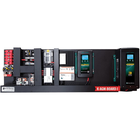Enerdrive eSYSTEM-I 60A AC / 40A DC with TriStar 45A Solar Reg & Simarine Monitor