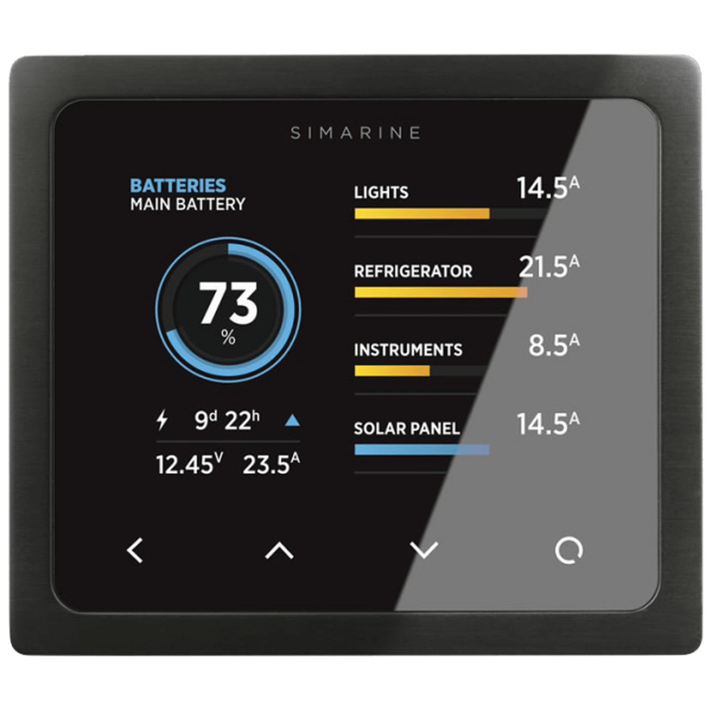 Enerdrive eSYSTEM-D 40A AC / DC, Simarine Battery Monitor