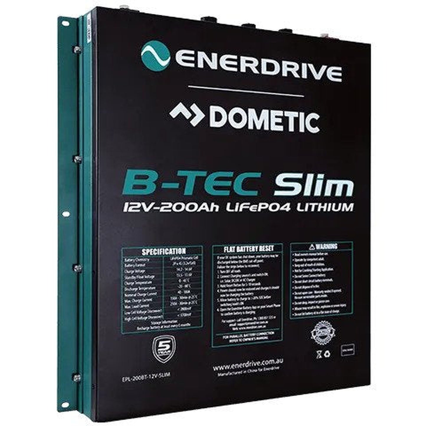 Enerdrive eSYSTEM-I 60A AC / 40A DC with TriStar 45A Solar Reg & Simarine Monitor