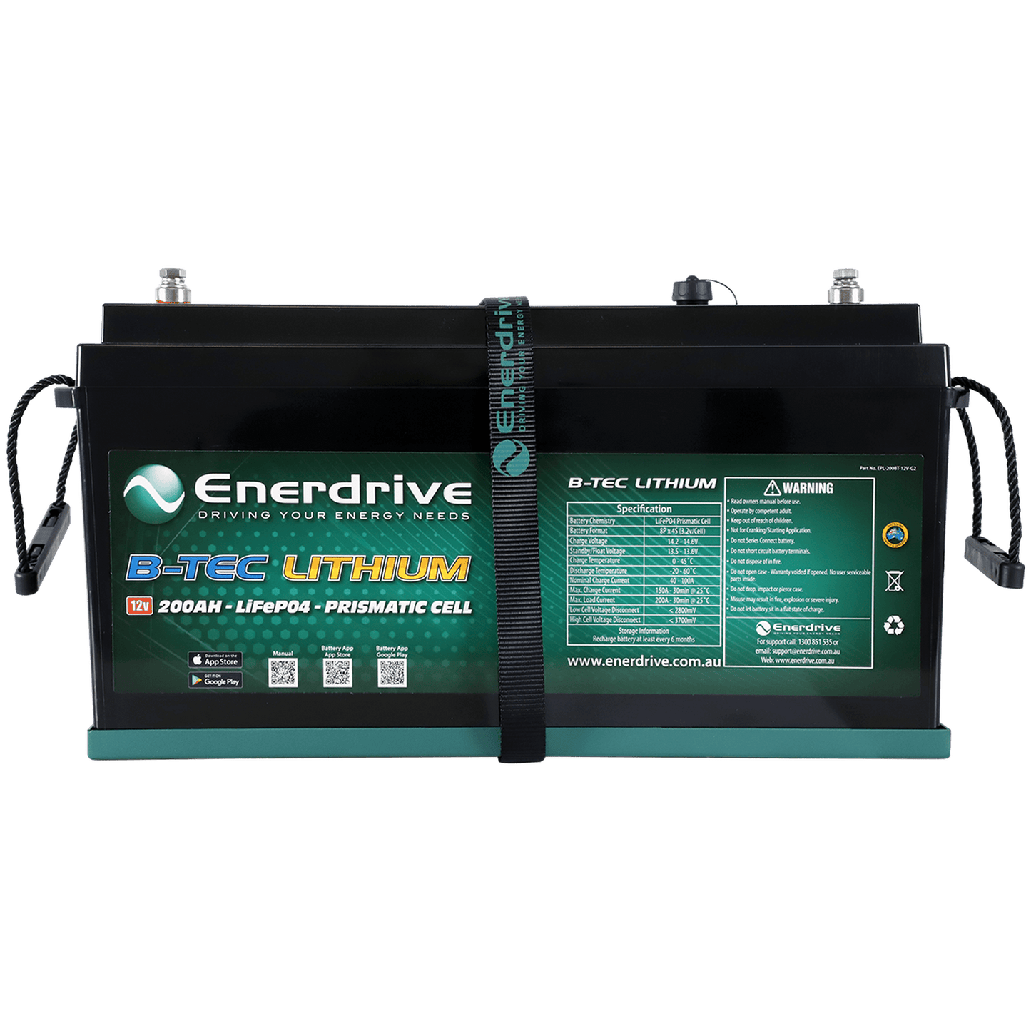 Enerdrive eSYSTEM-I 60A AC / 40A DC with TriStar 45A Solar Reg & Simarine Monitor