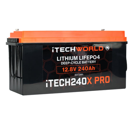 iTECH240X PRO Lithium Deep Cycle Battery with LiFePO4 240Ah