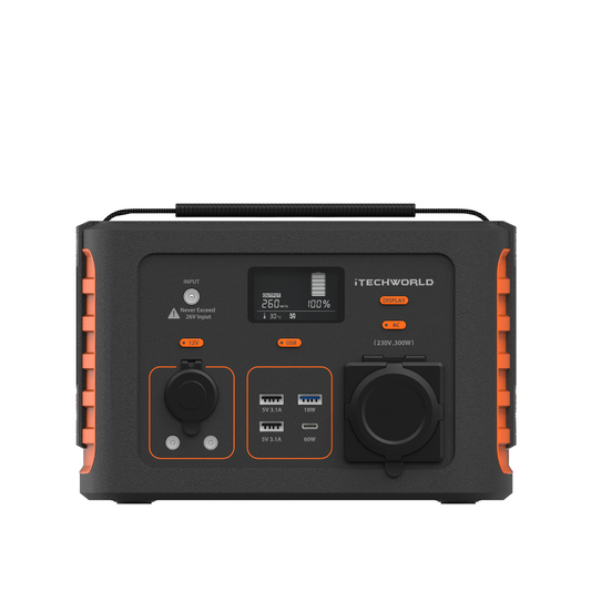 iTechworld iTECH300P Portable Lithium Power Station 300W 25Ah
