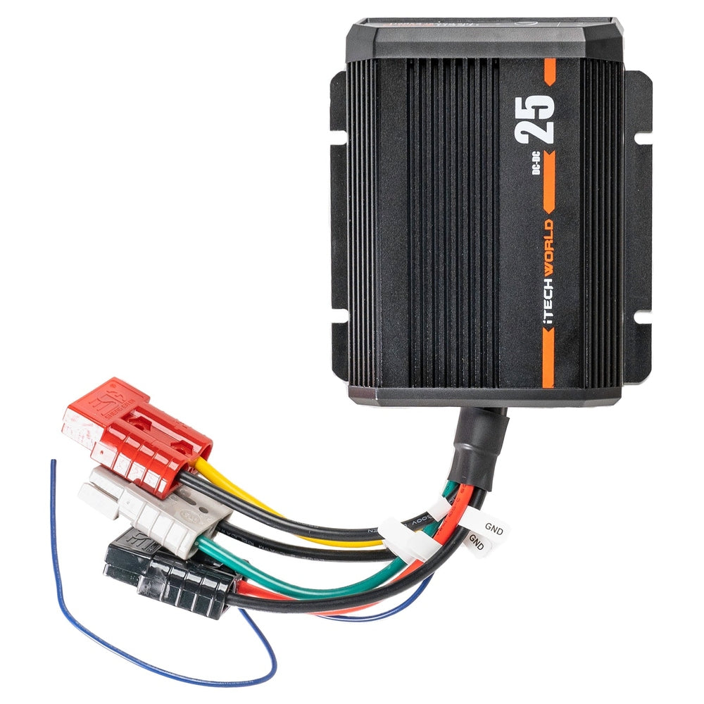 iTECHDCDC25 DCDC and MPPT Battery Charger 12V/24V 25A