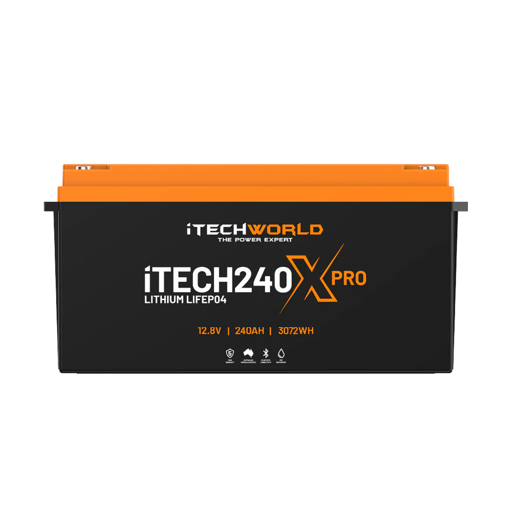 iTECH240X PRO Lithium Deep Cycle Battery with Bluetooth LiFePO4 240Ah